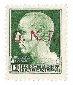 RSI - G.N.R. Brescia - 1943 - 20 lire (487/II)