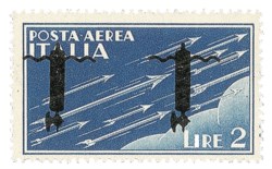 RSI - Verona - 1944 - 2 lire Aerea (P15Aa)