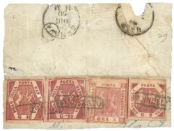 Antichi Stati Italiani - Napoli - Frammento di lettera (F7 cat.11000+)
