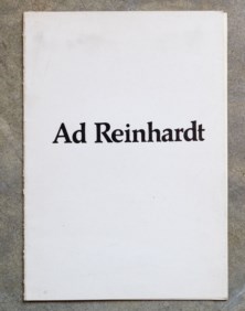 Ad Reinhardt 1937 - 1957