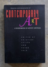 Theories and documents of contemporary art - a sourcebook of artists' writings