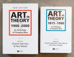 Lot of two volumes Art in Theory
