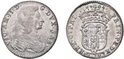 VITTORIO AMEDEO II, Duca (secondo periodo 1680-1713) - 20 soldi o lira 1704, III tipo