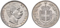 UMBERTO I (1878-1900) - 2 lire 1897