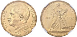 VITTORIO EMANUELE III (1900-1943) - 100 lire 1912