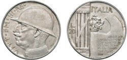 VITTORIO EMANUELE III (1900-1943) - 20 lire 1928