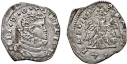 MESSINA - FILIPPO III (1598-1621) - 4 tarì 1619, IP