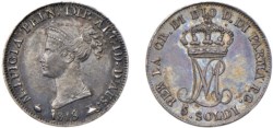 PARMA - MARIA LUIGIA (1815-1847) - 5 soldi 1815