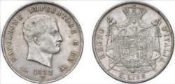 NAPOLEONE I, Re d'Italia (1805-1814) - 5 lire 1812, Venezia