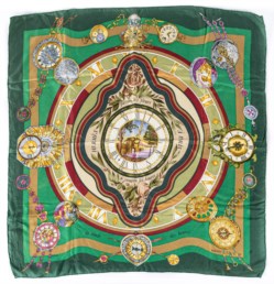 Foulard La Ronde Des Heures