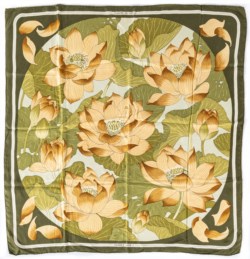 Foulard Fleur De Lotus