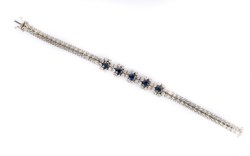 18kt white gold bracelet