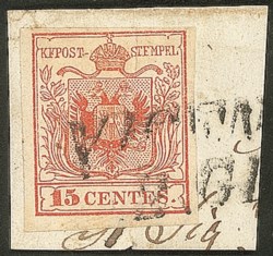 Antichi Stati Italiani - Lombardo Veneto - 15 cent (3)