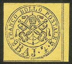 Antichi Stati Italiani - Stato pontificio - 1852 - 4 baj (5A)