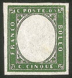 Antichi Stati Italiani - Sardegna - 5 cent (13D)