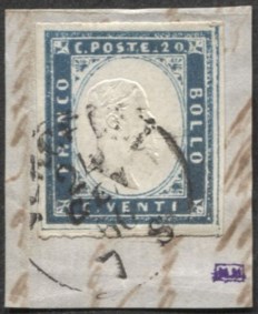 Antichi Stati Italiani - Sardegna - 20 cent (15d)