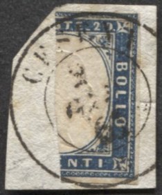 Antichi Stati Italiani - Sardegna - 20 cent (15Ca)