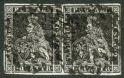 Antichi Stati Italiani - Toscana - 1852 - Coppia del 1 quattrino (1)