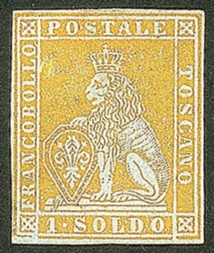 Antichi Stati Italiani - Toscana - 1851 - 1 soldo (2a cat.45000)