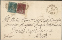 Antichi Stati Italiani - Toscana - Serravezza (muto a sigillo ovale con monogramma IL P.ti R1)