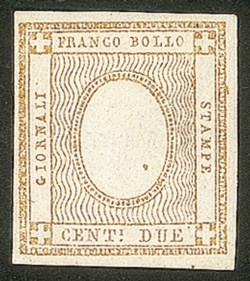 Prefilateliche - 1862 - 2 cent (10c-eb cat.1500)