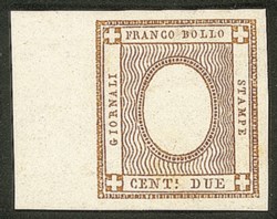 Prefilateliche - 1862 - 2 cent (10eb cat.1500)