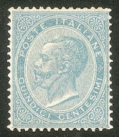 Prefilateliche - 1863 - 15 cent (L18 cat.4750)