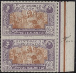 Italia - Regno - Propaganda Fide 50 cent (133f)