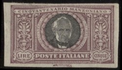 Italia - Regno - Manzoni 5 lire (156d)