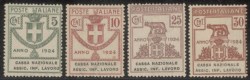 Regno - Vittorio Emanuele III - 1924 - Parastatali - Cassa Nazionale Assic. Inf. Lavoro (17/23)