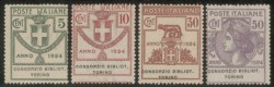 Regno - Vittorio Emanuele III - 1924 - Parastatali - Consorzio Biblioteche Torino (30/33)