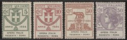 Regno - Vittorio Emanuele III - 1924 - Parastatali - Opera Italiana Redenta - Roma (46/49)