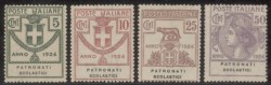 Regno - Vittorio Emanuele III - 1924 - Parastatali - Patronati Scolastici (58/61)