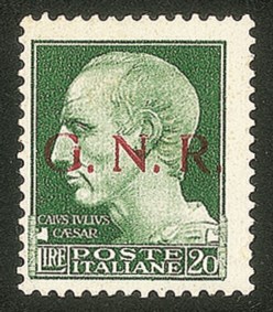 RSI - G.N.R. Brescia - 1943 - 20 lire (487/I)