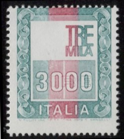 Repubblica - 3000 lire (Bolaffi 1540 B)