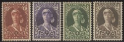 BELGIO -  1931 - Pro Opere Antitubercolari Effigie della Regina Elisabetta (326/332)