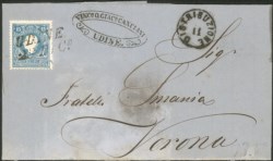 Antichi Stati Italiani - Lombardo Veneto - Lettera da Udine del 29.12.1862