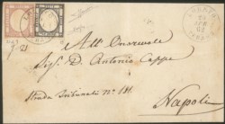 Antichi Stati Italiani - Napoli - Province Napoletane - Lettera (19 + 21d P.ti 9 cat.4850)