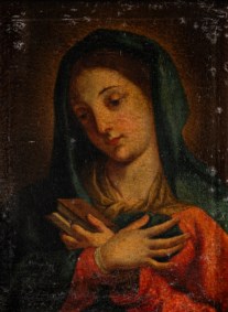 Scuola italiana del secolo XVIII - Madonna orante