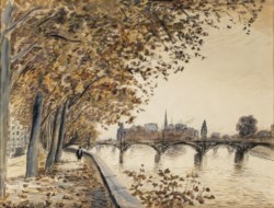 La senna a Parigi (Pont des Arts)