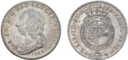 CARLO EMANUELE III, secondo periodo (1755-1773) - Scudo da 6 lire, 1765.