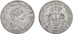 VITTORIO AMEDEO III (1773-1796) - 7,6 soldi, 1793.