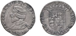 CASALE - GIAN GIORGIO PALEOLOGO (1530-1533) - Cavallotto.