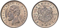 ROMANIA - CAROL I (1881-1914) - 2 Bani 1900.