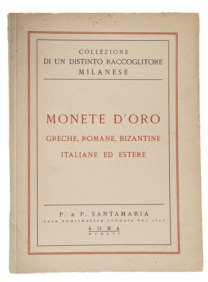 SANTAMARIA, P. & P. - Catalogo della Collezione di un distinto raccoglitore milanese.