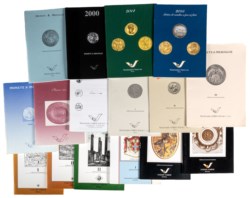 VARESI NUMISMATICA  e MUNZEN UND MEDAILLEN AG. - Lotto 66 listini di vendita (1986-2015).