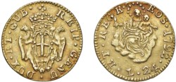 GENOVA - DOGI BIENNALI (III fase, 1637-1797) - 24 lire 1792.