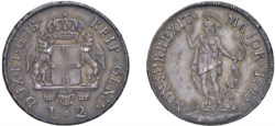 GENOVA - DOGI BIENNALI (III fase, 1637-1797) - 2 lire 1795.