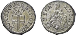 GENOVA - DOGI BIENNALI (III fase, 1637-1797) - 8 denari 1796.