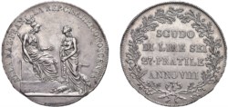 MILANO - REPUBBLICA CISALPINA  (1800-1802) - Scudo da 6 lire